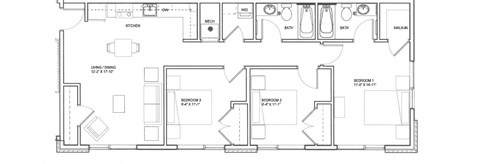 3 Bedroom B